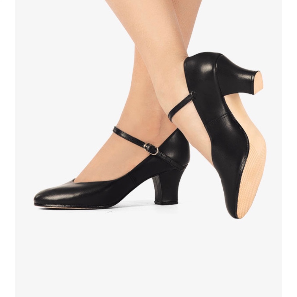 Black Theater Dance Shoes